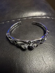 Silver Toned Skeleton Bracelet - Picture 1 of 3