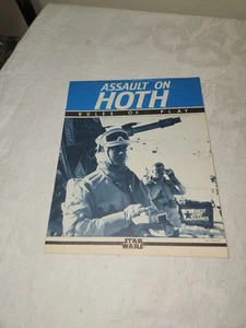 Juego de mesa Star Wars: Assault On Hoth 1988 de colección solo instrucciones - Imagen 1 de 6