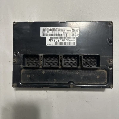 2004 Dodge Durango 4.7L Auto ECM Unidade de Computador Motor ECU P56029036AC - Imagem 1 de 3