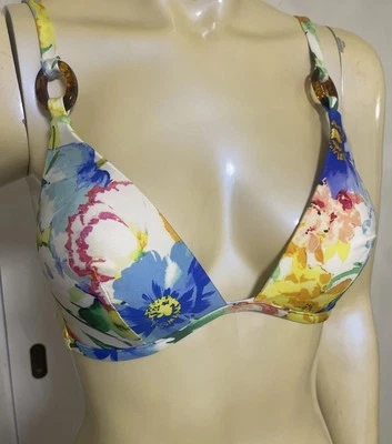 TRINA TURK Multicolor BIKINI TOP Talla 6 NUEVO Foto 1 de 4