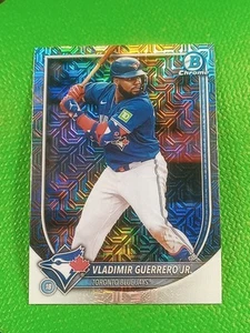 2025 Bowman Chrome Vladimir Guerrero Jr. SP MOJO Refractor Card #27 Blue Jays⚾ - Bild 1 von 7