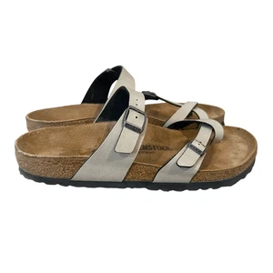 Sandali Birkenstock Mayari Birko-Flor taglia 40 US 9 - Foto 1 di 8