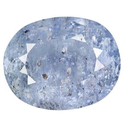18.35 Ct Valuable Perfect Oval 19.7 x 15.7 MM Blue Brazil Natural Blue Beryl - Image 1 of 4