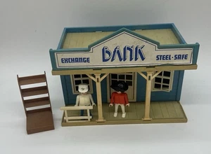 Playmobil 3422 Western Bank Rarität Haus  - Bild 1 von 6