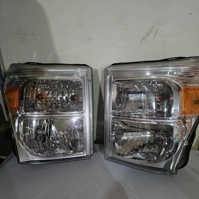 Juego de 2 faros Super Duty para camioneta Ford F250 F350 F450 F550 2011-2016 OEM Foto 1 de 4