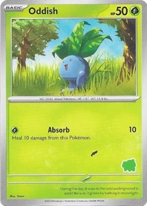 Oddish My First Battle (Grey Border/Bulbasaur Stamp) NM 2 - Bild 1 von 2