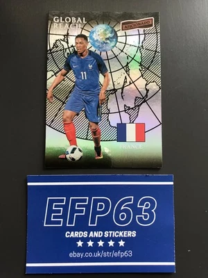 PANINI AFICIONADO SOCCER 16/17 ANTHONY MARTIAL FRANCE GLOBAL REACH - Image 1 of 2