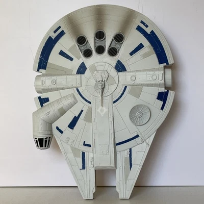 Star Wars Millenium Falcon Force Link Spaceship Toy 2017 Hasbro 12” As Shown - Image 1 of 4