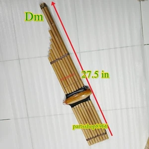 Crafts Musical Folk Khaen Bamboo Thai Isan Mouth Organ Key Cm Dm 70 cm Small - Picture 1 of 8