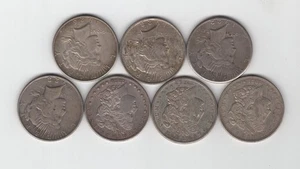 USA Silver dollar coins, mixte dates. - Bild 1 von 2