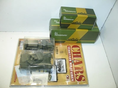 Solido Original Package N.26 + N.27 Military, M10 Tank + GMC Compressor - Image 1 of 3