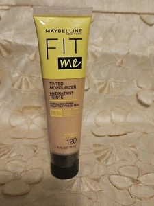 2-Maybelline-Fit Me-Tinted Moisturizer#120-With Aloe-All Skin Types-1 OZ.-SEALED - Picture 1 of 3