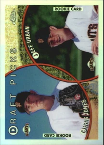 1999 Topps Chrome Refractors #213 Chris Jones/Jeff Urban - NM-MT - Picture 1 of 2