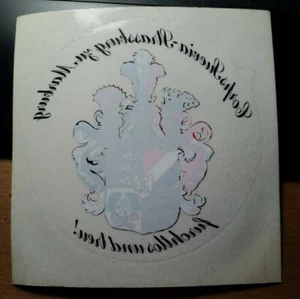 Corps Suevia Strassburg zu Marburg - Aufkleber mit Wappen / Studentika - Bild 1 von 1