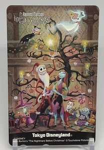 Tokyo Disneyland Haunted Mansion Urlaub Albtraum Telefonkarte Japanisch - Bild 1 von 8