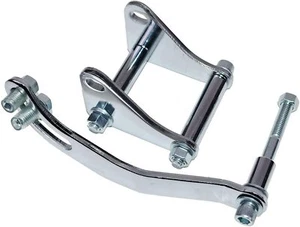 SBC Chrome Saginaw Power Steering Pump Mounting Bracket LWP SWP SB Chevy 350 V8 - Picture 1 of 5