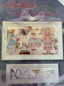 Alma Lynne Designs Angel Collector Cross Stitch Pattern - Vintage 1995 - Picture 1 of 1