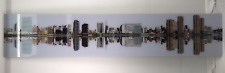 Metal Art Installation Victoria Dawe signed photographic LDN Skyline 78"L 15.5"W