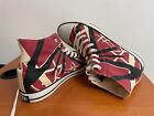 MINT Van Halen Mens Sneakers EVH 5150 Red Frankenstein High Tops Shoes Size 10.5