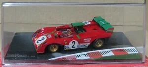 DIE-CAST CAR AUTO FERRARI 312 P 1000KM ZELTWEG 1973 MERZARIO / PACE 1:43 #45 - Imagen 1 de 1