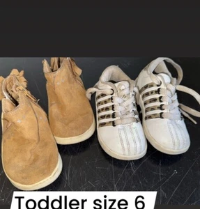 K Swiss Toddler Leopard Size 5.5 And Other Little Booties - Picture 1 of 1