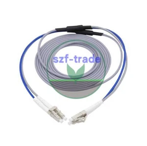 10M Armored Cable Fiber Patch Cord LC to LC UPC Pigtail Multi-Mode Cables Duplex - Afbeelding 1 van 1