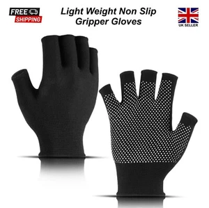 Anti Slip Breathable Gloves Fishing Transportation Driving Cycling Half finger - Picture 1 of 12