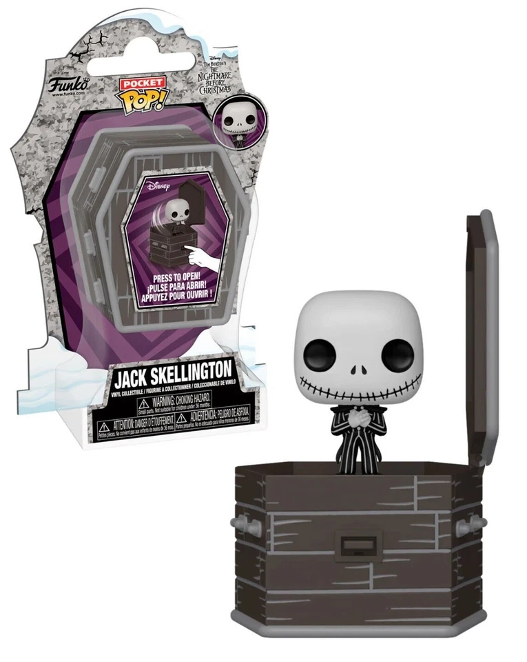 POCKET POP! COFFIN JACK SKELLINGTON - Imagem 1 de 1