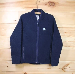 Helly Hansen Blue Small Thick Warm Fleece Full Zip Sweatshirt Jacket Adult S - Picture 1 of 11
