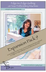 Edge-to-Edge Quilting Expansion Pack 9 by Ame'lie Scott designs - Picture 1 of 2