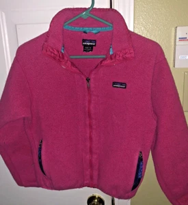 Patagonia Girl’s Fleece Sweatshirt Size 14 - Picture 1 of 5