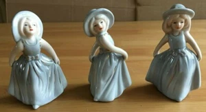 CELLINI COLLECTION - 3 x SMALL ORNATE DANCINGS GIRLS - Picture 1 of 3