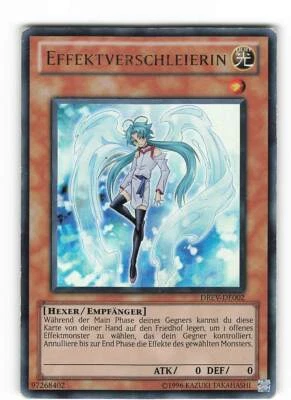 Yugioh EFFEKTVERSCHLEIERIN , drev-de002 Ultra Rare deutsch Good  - Bild 1 von 2
