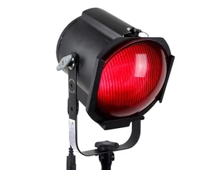 Small, Black Stage light with Colored Lenses, Home Theater & Movie Room Decor - Picture 1 of 11