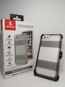 Pelican VOYAGER Rugged Case Clip Apple iPhone 6+ Plus iPhone 6s+ Plus Clear/Gray - Photo 1 sur 9