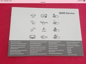 Original BMW Serviceheft/Wartungsheft in 27 Sprachen ab Bj. 06. 2014 NEU !!! - Bild 1 von 12
