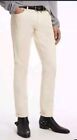 JOHN VARVATOS COLLECTION JV704 TAPERED FRENCH TERRY WHITE  NEW 31/32