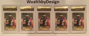 1983 Topps Bears Walter Payton Sticker Insert #24 Lot of 5 Graded Gem Mint 10 - Picture 1 of 2