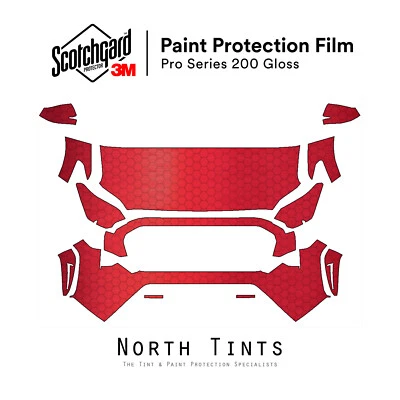 Toyota Tacoma 2024-2026 3M PRO Series PreCut Paint Protection Film Clear Bra PPF - Image 1 of 4