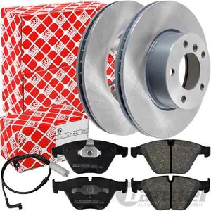 FEBI BREMSSCHEIBEN Ø324mm + BELÄGE + WK VORNE passend für BMW 5er E60 E61 6er - Bild 1 von 4