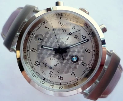 BMW 328 Classic Car Accessory Mille Miglia Swiss Automatic Chronograph Watch - Image 1 of 4