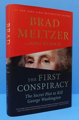 THE FIRST CONSPIRACY BY BRAD MELTZER, SIGNED-INSCRIBED-PERSONALIZED - Image 1 of 4