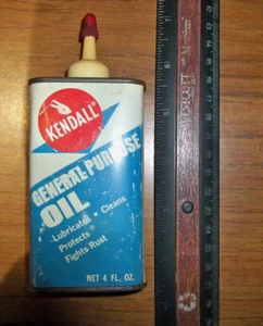 VINTAGE KENDALL ALLZWECK ÖLDOSE / DOSE - fast voll - Bild 1 von 4