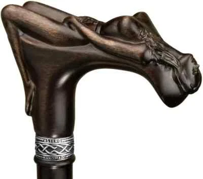 Fashionable Walking Cane for Men - Nymph Wooden Walking Sticks Canes Beech Wood - Image 1 of 4