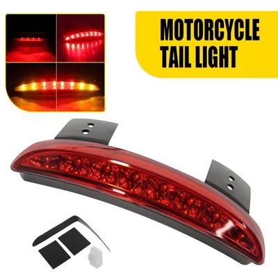 Para Davidson Harley Softail Turn Dyna LED Motocicleta Ajuste Freno Señal Cola Foto 1 de 4