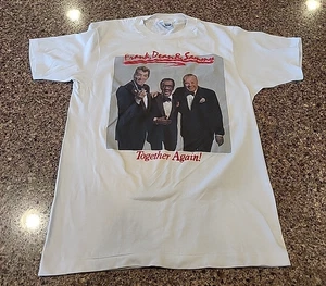 1988 Frank Sinatra Dean Martin & Sammy DAVIS JR. T-Shirt Together Again Medium - Bild 1 von 12