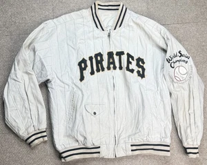 Mirage Vtg MLB Pittsburg Pirates 1960 World Series Reversible Jacket Size XL - Picture 1 of 14