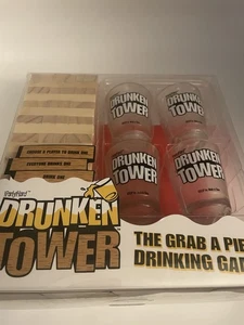 Drunken Tower iParty vasos de tiro duro juego de beber fiesta - Imagen 1 de 6