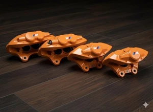 BMW 1 2 3 4 F Series Full Set of 4 Genuine Brembo Brake Calipers Refurbished - Picture 1 of 20