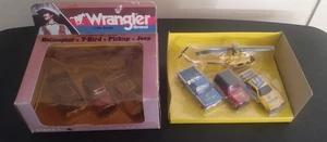 2 Rare Vintage Ertl Wrangler Diecast Sets - Picture 1 of 6